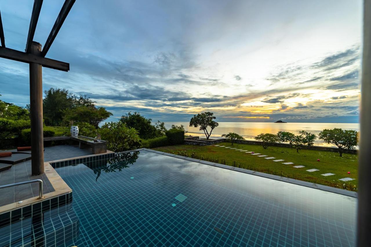 Beachfront Modern 4 Bedroom Pool Villa - Rv HHQ Eksteriør billede