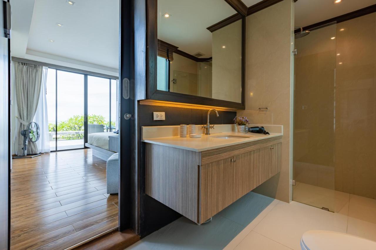 Beachfront Modern 4 Bedroom Pool Villa - Rv HHQ Eksteriør billede