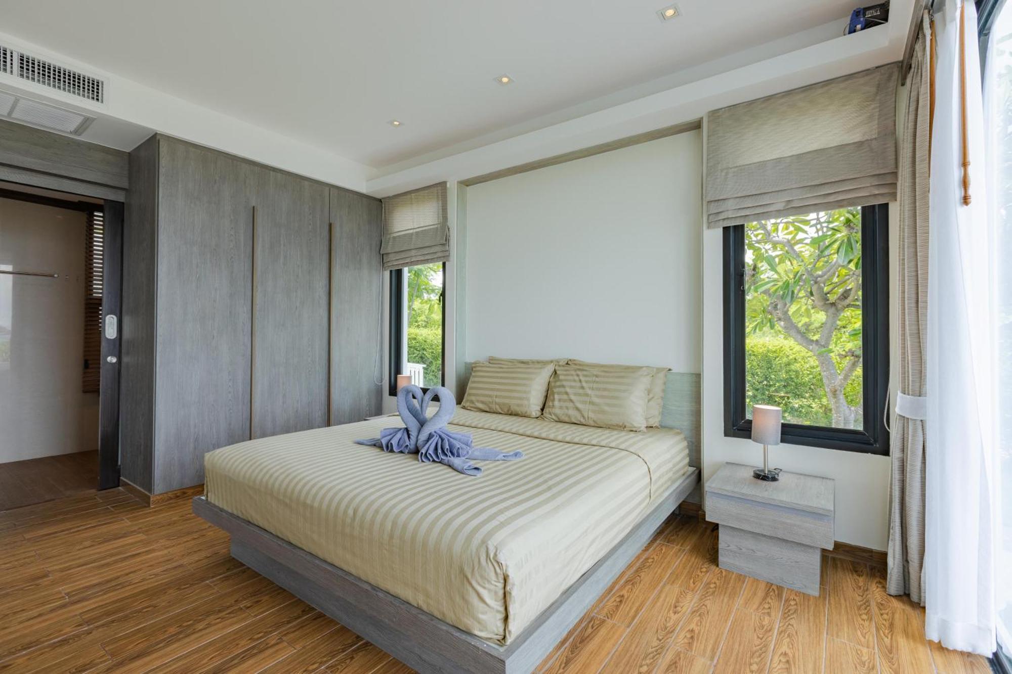 Beachfront Modern 4 Bedroom Pool Villa - Rv HHQ Eksteriør billede