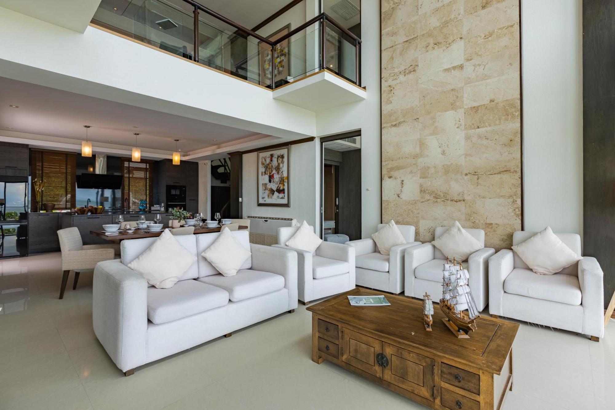 Beachfront Modern 4 Bedroom Pool Villa - Rv HHQ Eksteriør billede
