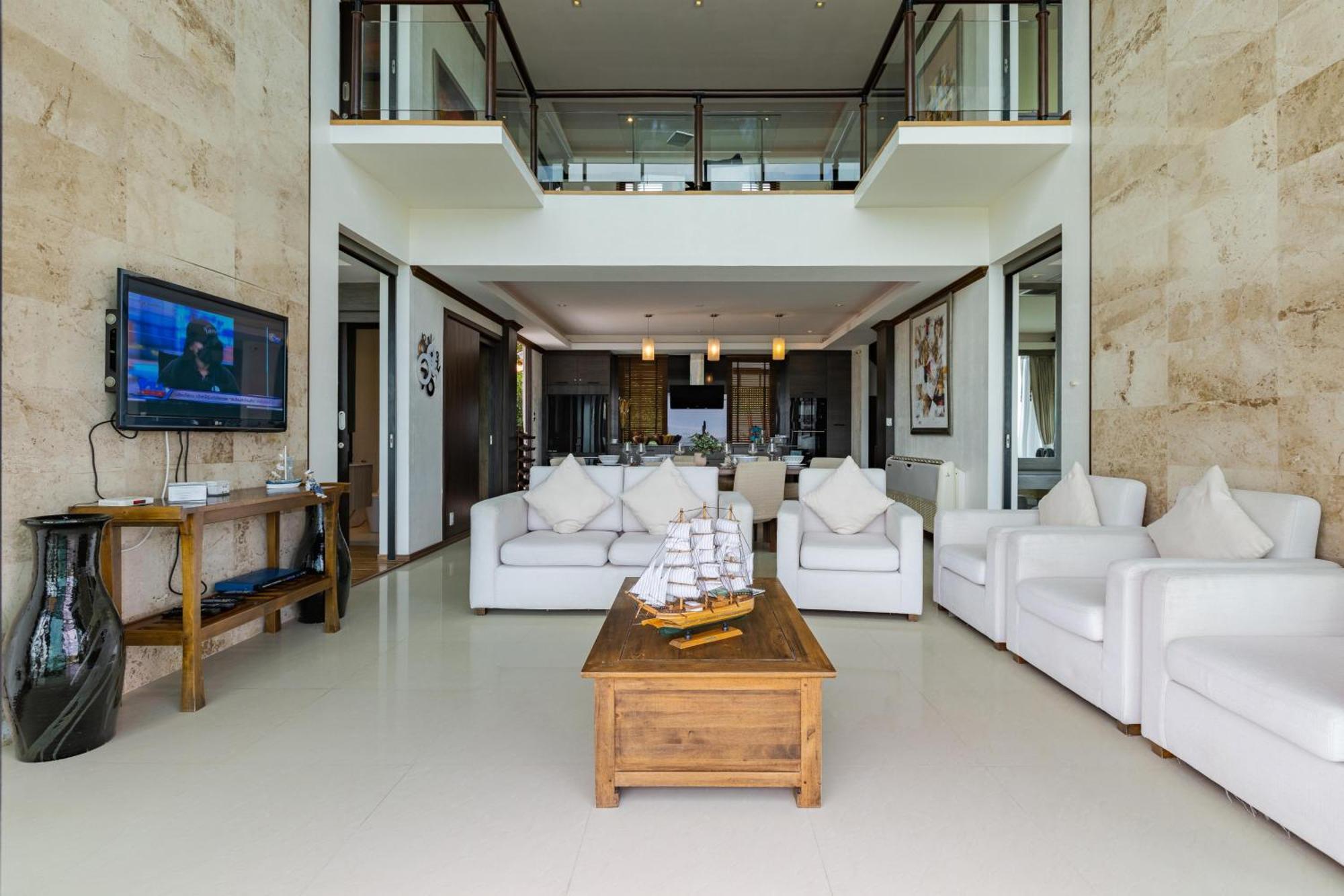 Beachfront Modern 4 Bedroom Pool Villa - Rv HHQ Eksteriør billede